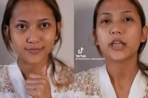 Dikira cupu ternyata suhu, perubahan wanita awalnya cuma main-main sama makeup ini hasilnya manglingi