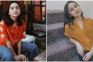 Bersahabat layaknya saudara di sinetron Candy, ini 9 adu gaya Rachel Amanda dan Nimaz Dewantary