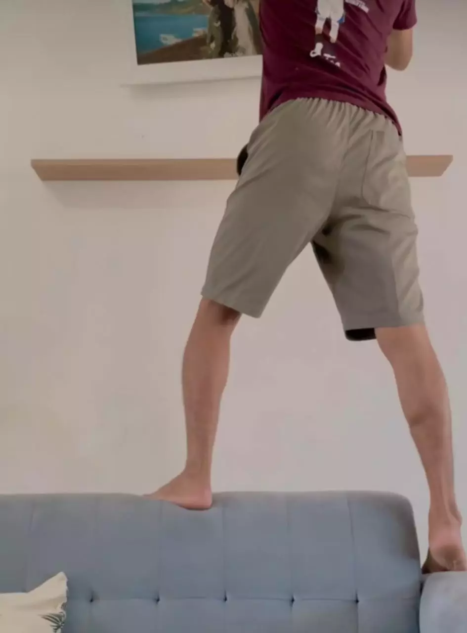 renovasi ruang tamu rumah dinas © Tiktok