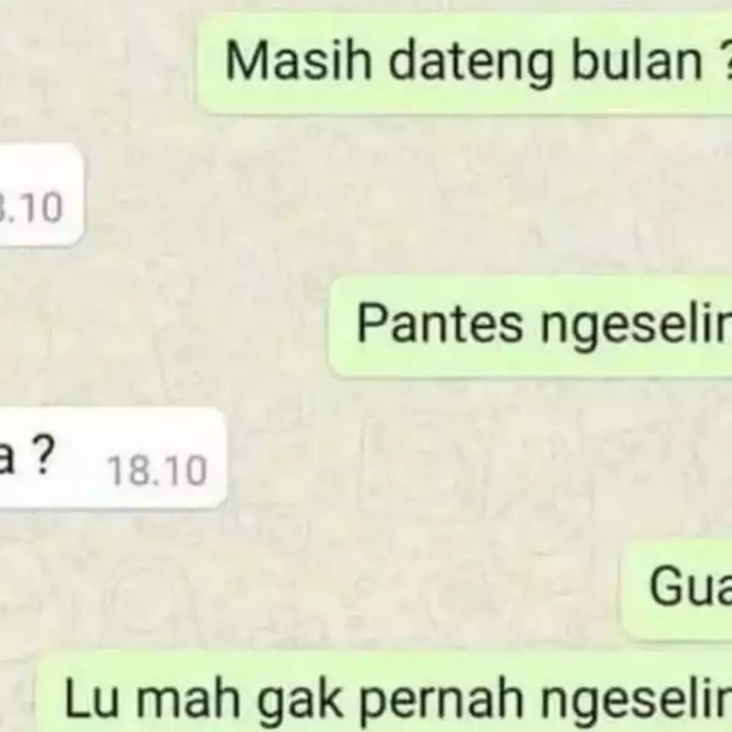 Bikin geregetan, 11 chat lucu serba salah ke pacar ini ngeselin abis
