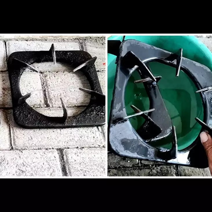Tanpa cuka atau soda kue, cara unik bersihkan tungku kompor gas pakai dua bahan ini bikin keset lagi