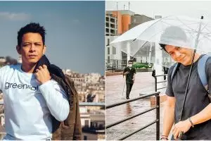 Momen Ariel NOAH disapa fans saat macet-macetan naik motor usai mudik Lebaran, responsnya tuai pujian