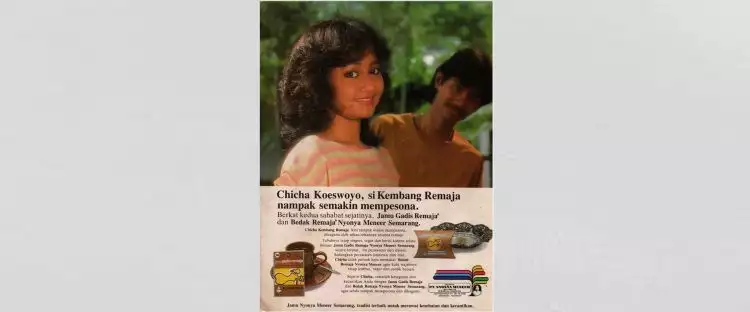 Model iklan jamu ini ternyata anak musisi legendaris Indonesia, intip 11 potretnya kini jadi politisi