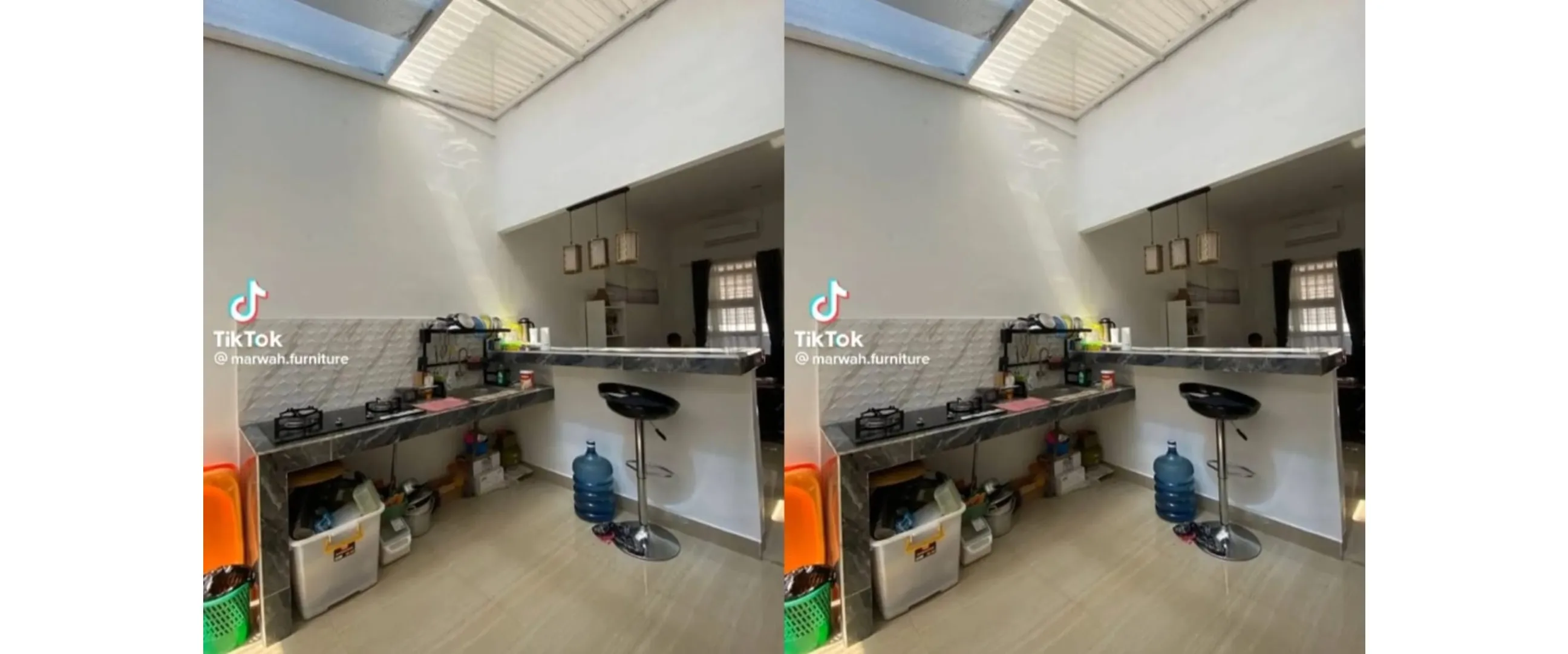 Awalnya nggak karuan, dapur berantakan ini berhasil disulap ala restoran mahal dengan modal minim