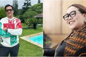 Nunung tampil botak imbas kemoterapi, reaksi Andre Taulany saat lihat penampilan barunya bikin haru