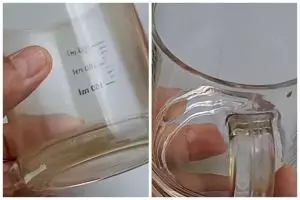 Tak perlu cairan pembersih, ini cara melunturkan noda kekuningan di gelas kaca pakai 1 alat