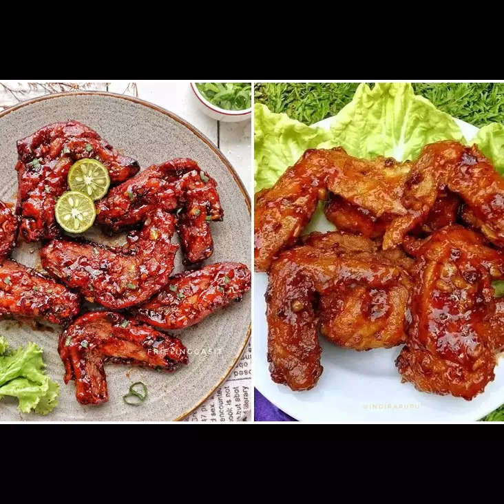 13 Resep olahan sayap ayam bumbu pedas manis enak, sederhana, dan aromanya bikin lapar