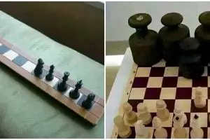 21 Potret kocak bentuk papan catur nyeleneh ini bikin yang main senyum datar