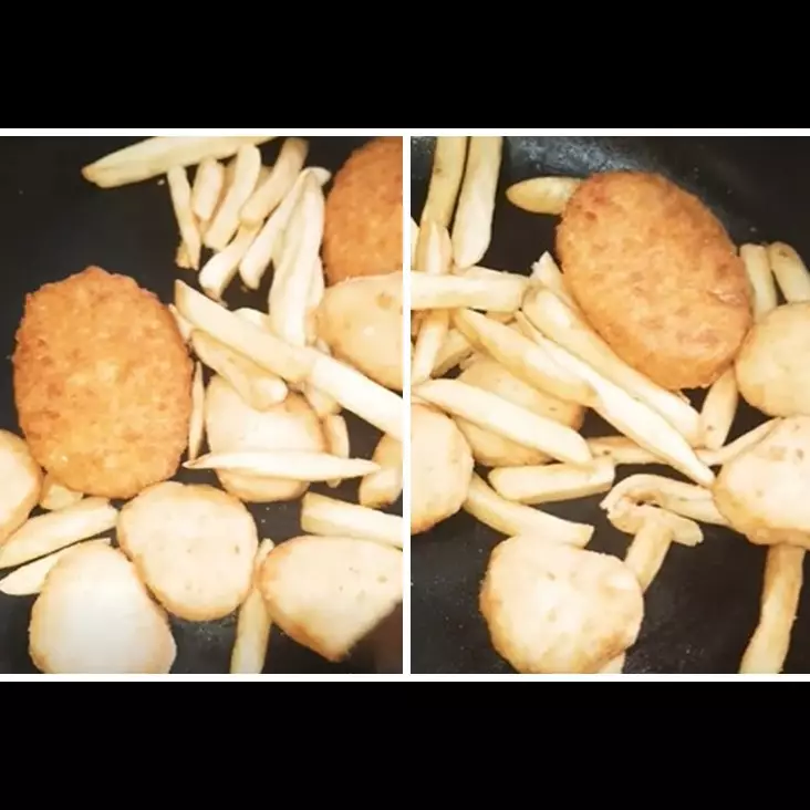 Cara hangatkan nugget dan kentang supaya kering dan tetap enak ini tak butuh microwave atau air fryer