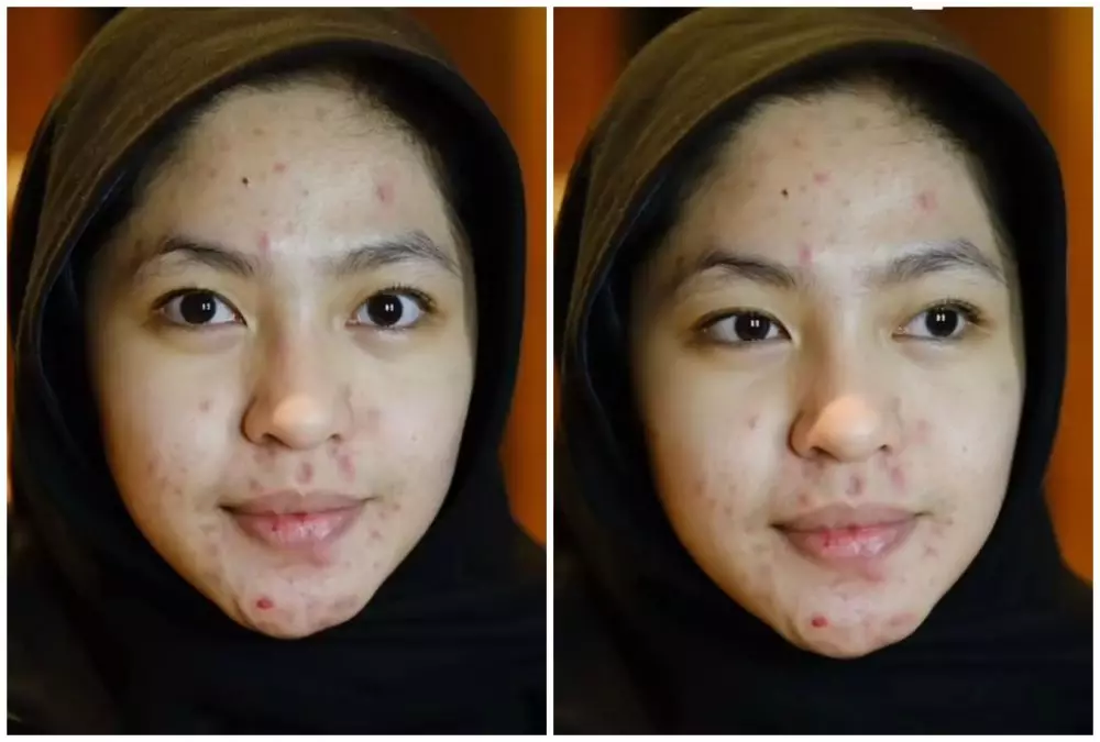 MUA rias pengantin berjerawat © Tiktok MUA rias pengantin berjerawat © Tiktok