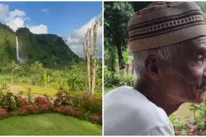 7 Potret miris rumah Abah Jajang yang pernah ditawar Rp 2,5 M usai viral, banyak tanaman yang hancur