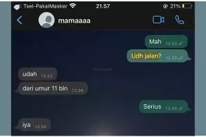 Nasib punya orang tua random, 13 chat lucu ibu ke anak ini pengen kesal tapi takut durhaka