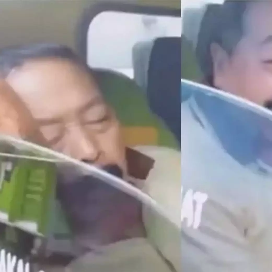 Pejuang aspal, 11 potret kocak cara tidur sopir truk di jalanan ini bikin paham susahnya cari nafkah