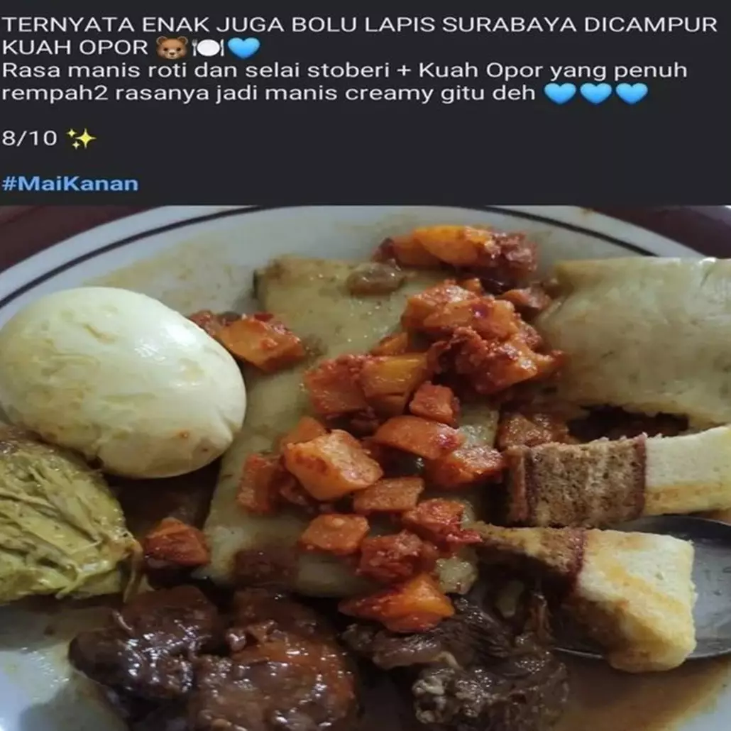 11 Potret kocak kombinasi makanan gurih dan manis ini nyeleneh abis, seleranya agak lain