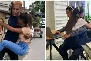 11 Aksi nyeleneh pasangan terlalu 'nempel' ini bikin senyum maksa