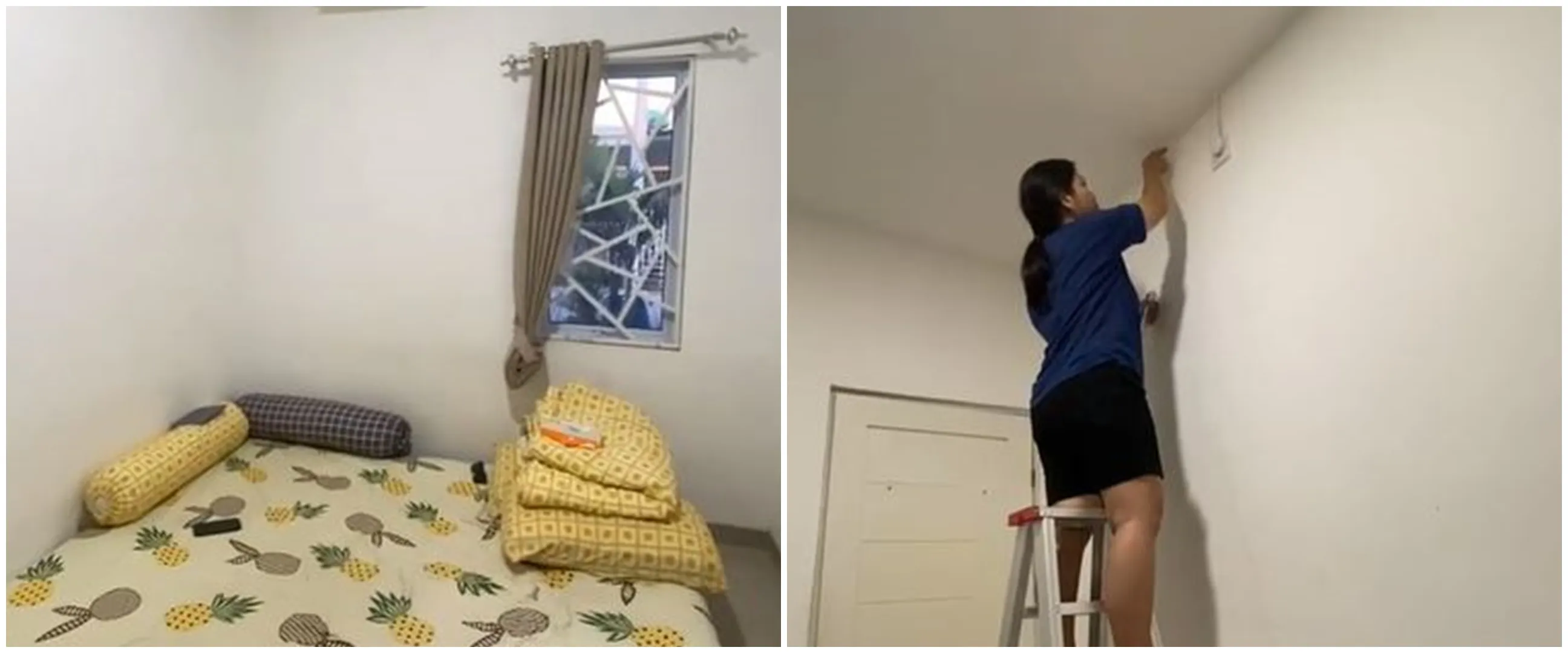 Tersage-sage, makeover kamar kost modal Rp 350 ribu hasilnya estetik pol & kekinian dengan hijau sage