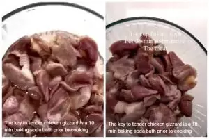 Tanpa direbus dulu, begini cara simpel mengempukkan ampela ayam pakai 2 bahan dapur