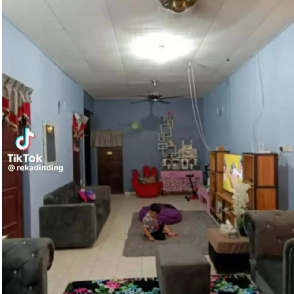 Awalnya berantakan, transformasi ruang keluarga setelah direnovasi ini bak aula hotel bintang 5