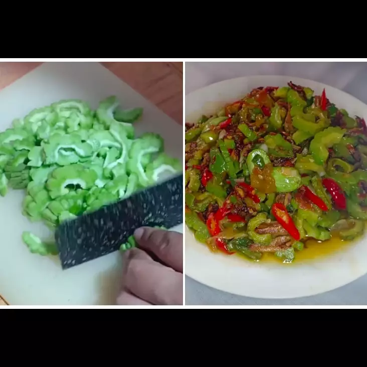 Tanpa perlu direbus dan diremas garam, ini trik masak tumisan pare yang enak dan antipahit