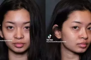 Wanita ini jadi mirip Lyodra Ginting usai dimakeup gaya adat Batak, potret before-afternya bikin kaget