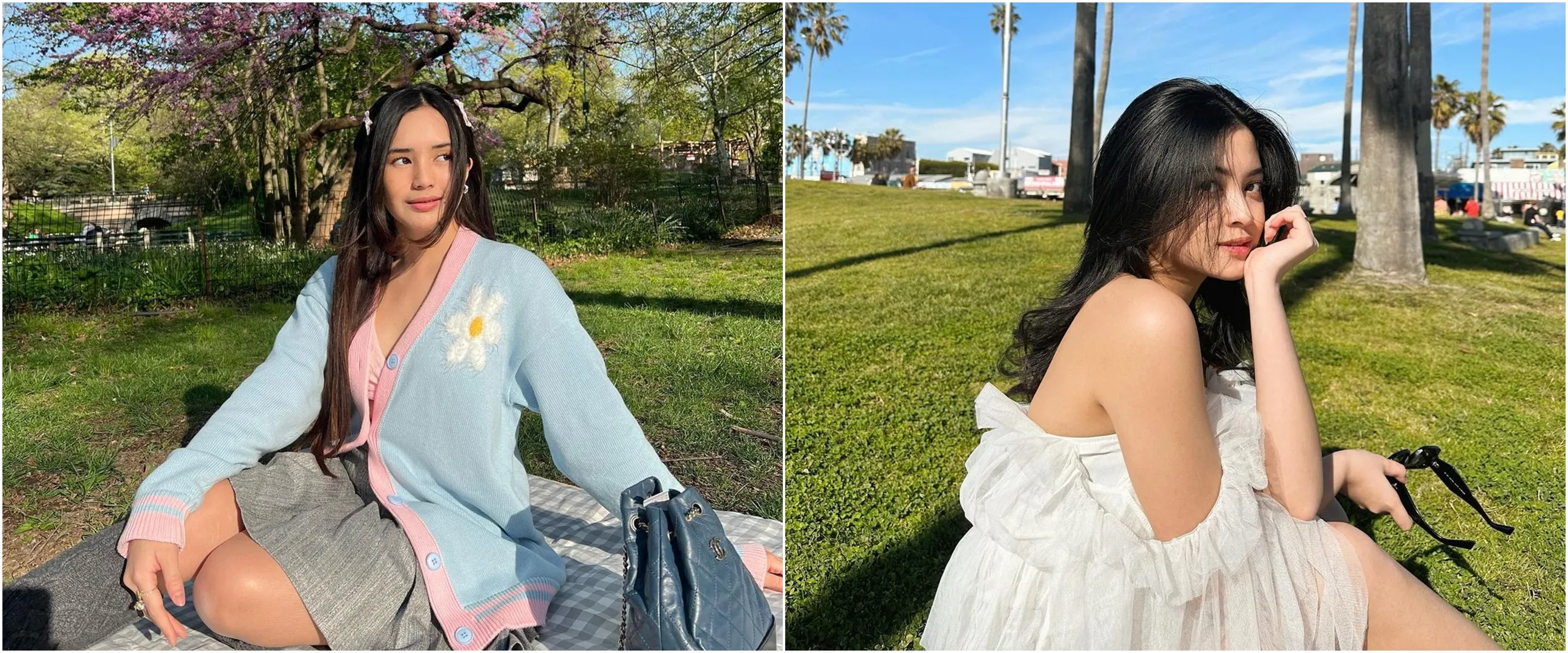 Sama-sama raih gelar cumlaude, ini 7 beda gaya Beby Tsabina dan Yoriko Angeline saat wisuda