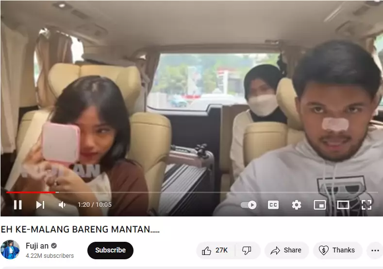 Respons fuji dipaksa balikan  © 2023 brilio.net Respons fuji dipaksa balikan  © 2023 brilio.net