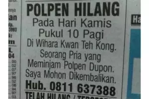 11 Potret lucu iklan di koran ini bikin nggak bisa berkata-kata, maunya apa sih?