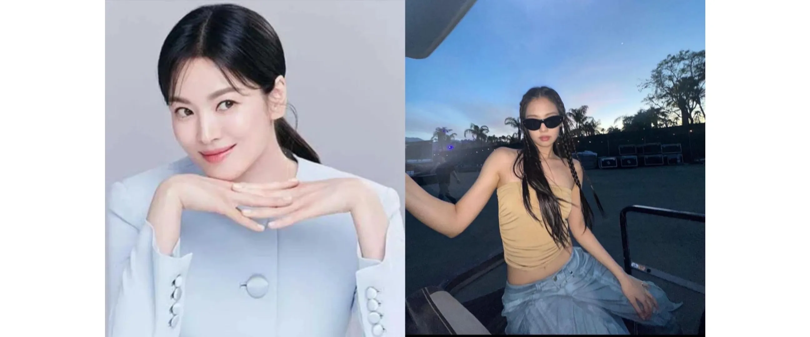 9 Momen Song Hye-kyo tampil perdana di Met Gala, penampilannya bak kakak adik dengan Jennie Blackpink