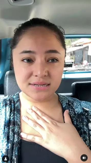 Marshanda curhat ke Sienna © Instagram