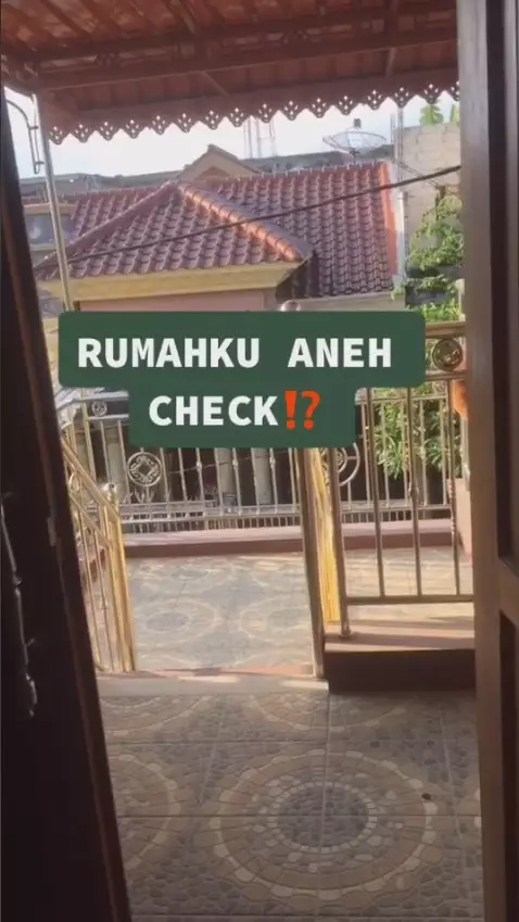 rumah bikin maling terjebak © TikTok/@fiaanindy