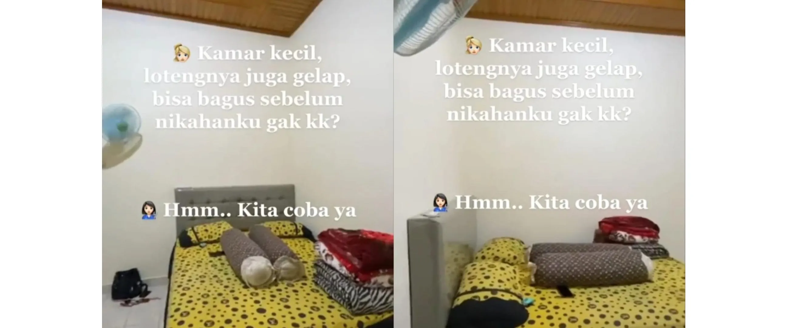 Awalnya tampak sederhana, transformasi kamar khusus pengantin baru usai di makeover ini bikin melongo