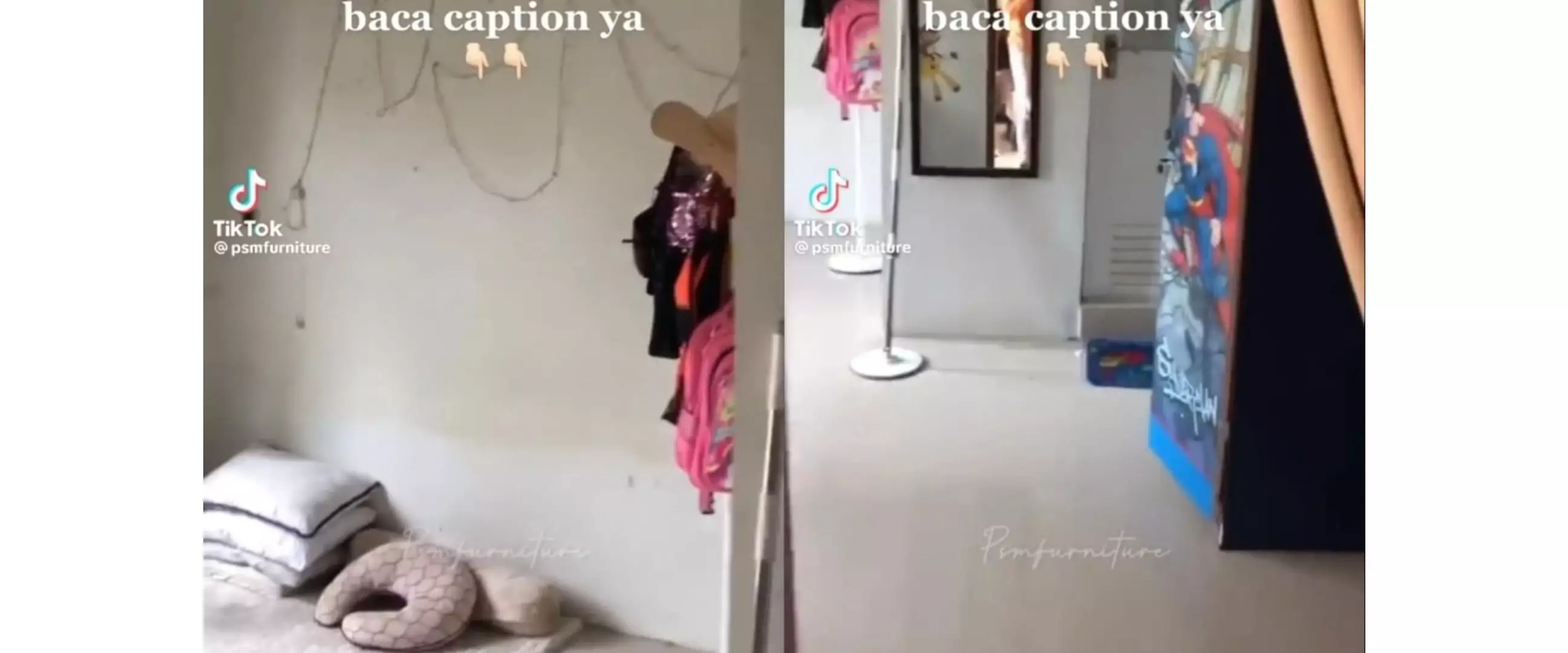 Kamar sempit ini dimakeover jadi estetik dengan ruangan tersembunyi, potret terbarunya bikin terpana