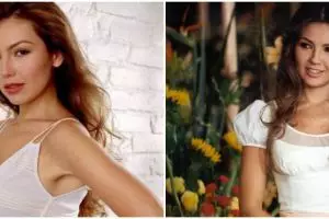 Identik tampil polos di telenovela, 9 penampilan Thalia saat bermakeup tebal manglingi pol