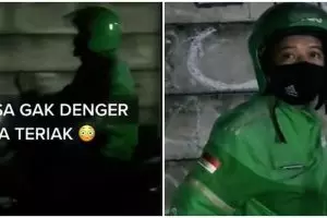 Detik-detik driver ojek online antar penumpang ke kuburan, tiba-tiba hilang tanpa jejak