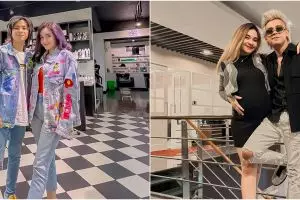 Dikaruniai anak pertama, begini 7 momen persalinan istri Arnold Leonard pemain Mermaid In Love