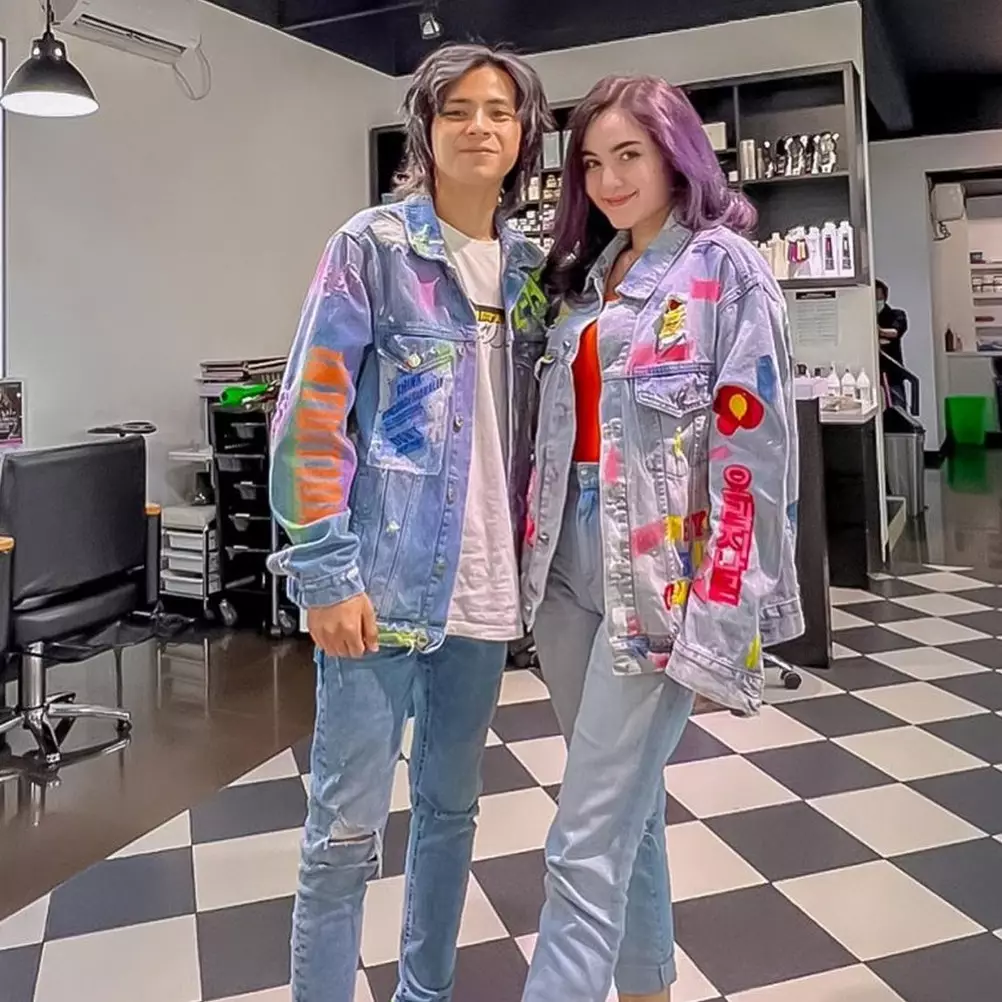 Dikaruniai anak pertama, begini 7 momen persalinan istri Arnold Leonard pemain Mermaid In Love