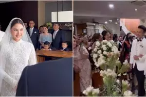 11 Momen pemberkatan nikah Jessica Mila dan Yakup Hasibuan, sakral dan penuh haru