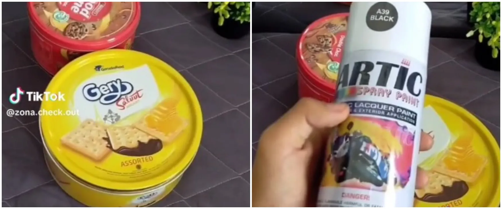 Manfaatkan 1 barang bekas, trik bikin hiasan dinding estetik ini nggak bikin kantong jebol
