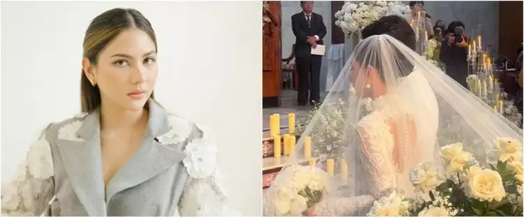 9 Pesona Jessica Mila jalani prosesi pernikahan adat Batak, saat pemberkatan bak putri kerajaan