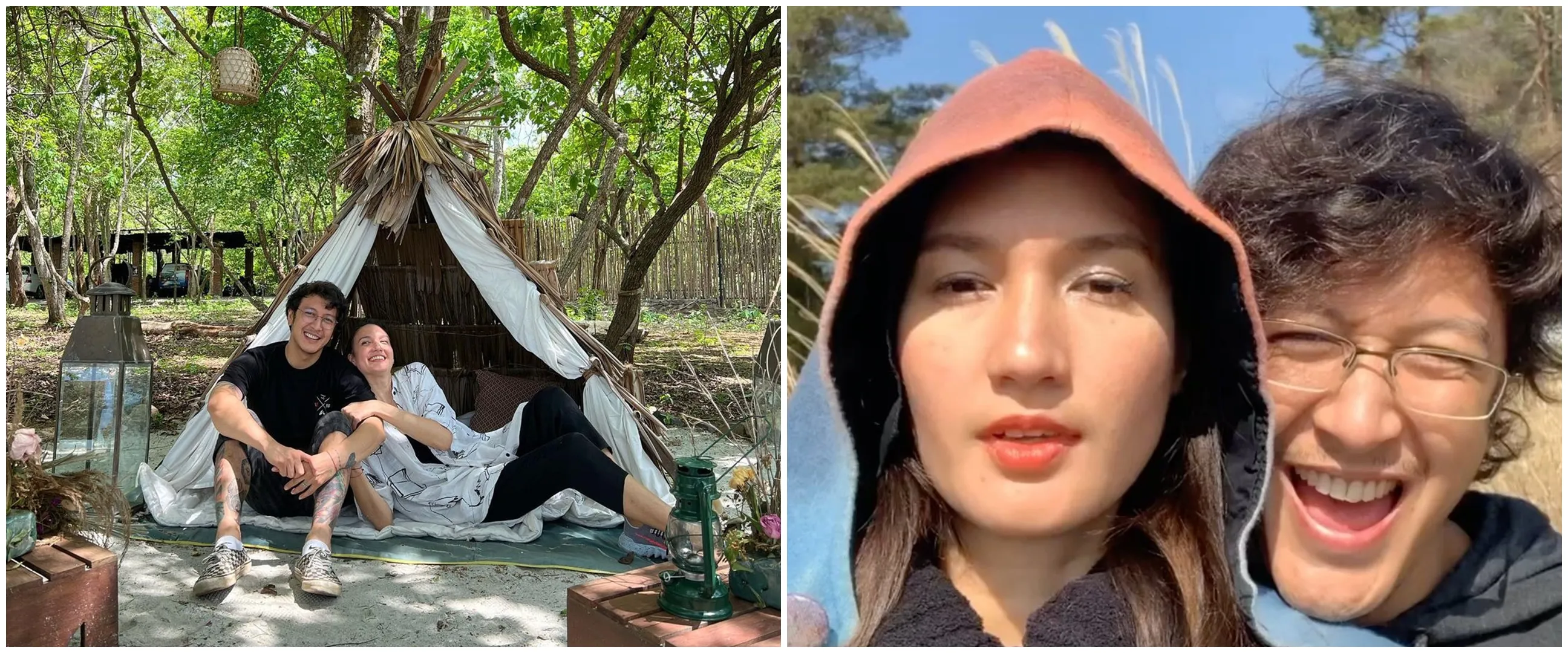 Momen bahagia Nadine Chandrawinata ungkap kehamilan kedua saat anniversary pernikahan ke-5
