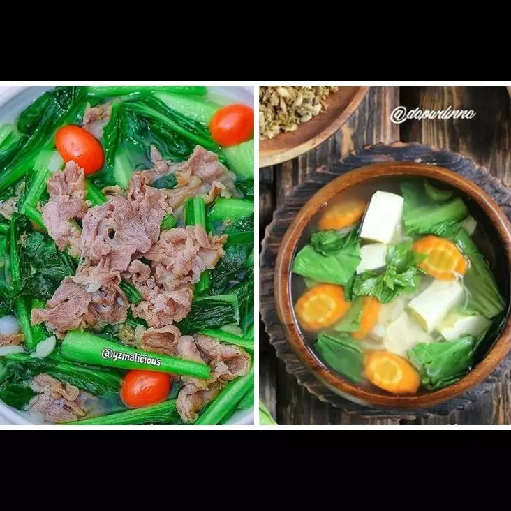 11 Resep olahan sawi hijau masak kuah, sehat, lezat, dan mudah dibuat