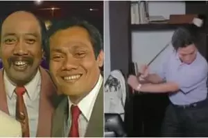 7 Adegan trio Warkop DKI jadi pekerja film iklan, aksi Dono main golf ini lawakannya juara