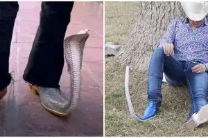 11 Potret kocak desain absurd sepatu cowok ini bukan keren malah nggak banget