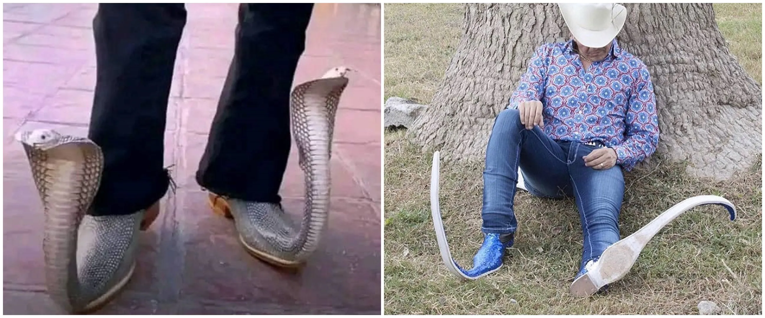 11 Potret kocak desain absurd sepatu cowok ini bukan keren malah nggak banget