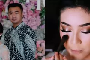 11 Pesona Fay Nabila di akad dan resepsi nikah manglingi, tampil anggun dengan kebaya dan gaun modern