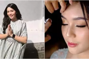 7 Detail makeup Fay Nabila dari lamaran sampai menikah, cantiknya flawless dan manglingi