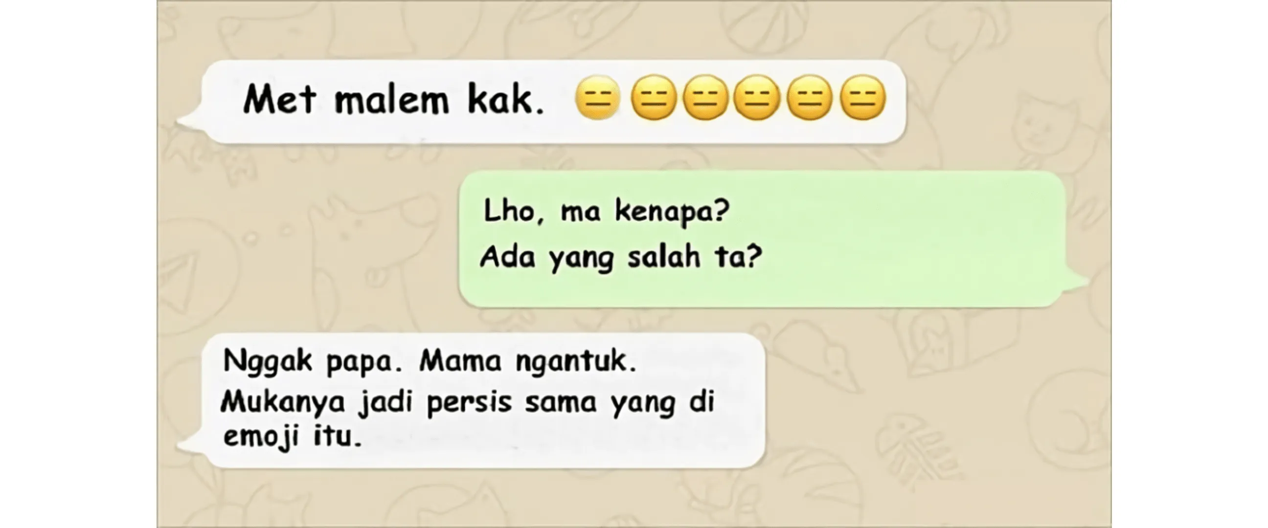 Jadi salah arti, 11 potret kocak keliru pakai emoji ini bikin maknanya jadi beda