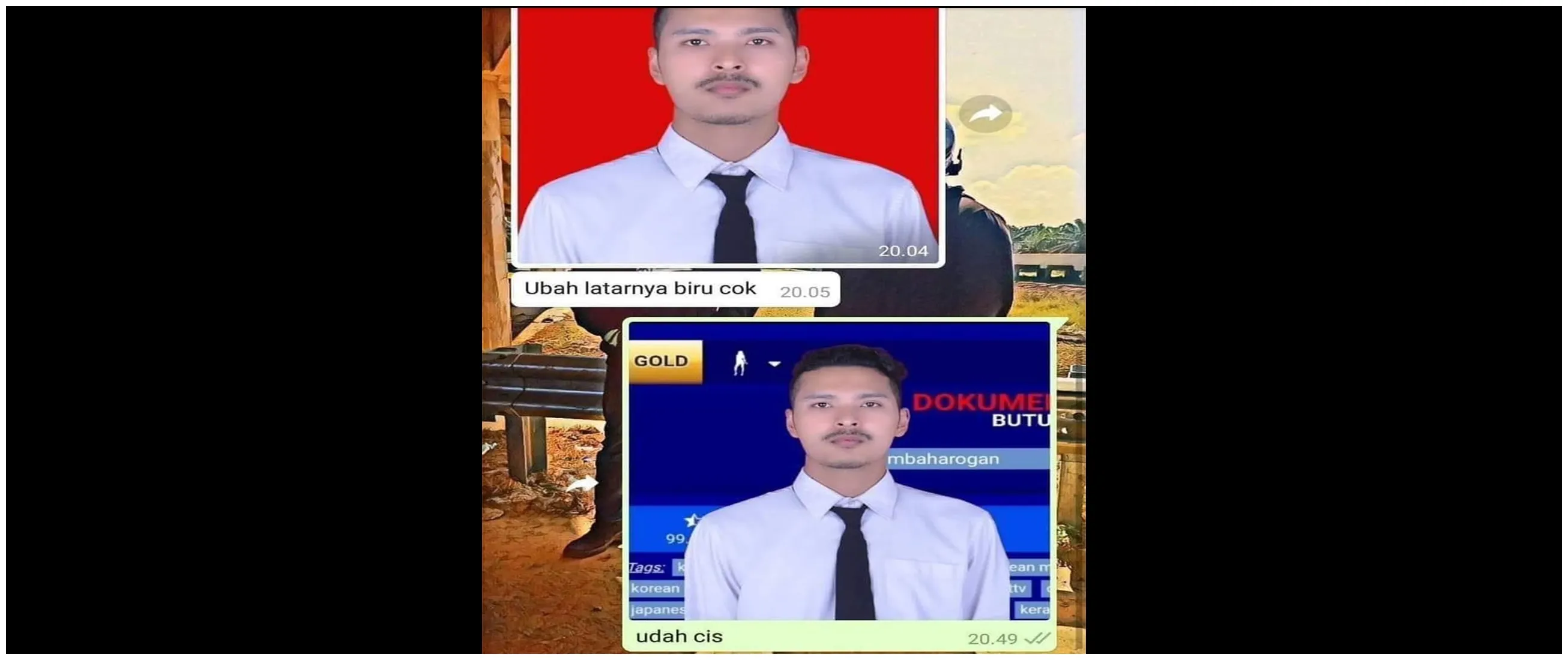 11 Chat lucu minta editin foto ke teman ini hasilnya jadi malah nggak banget, bikin geleng kepala