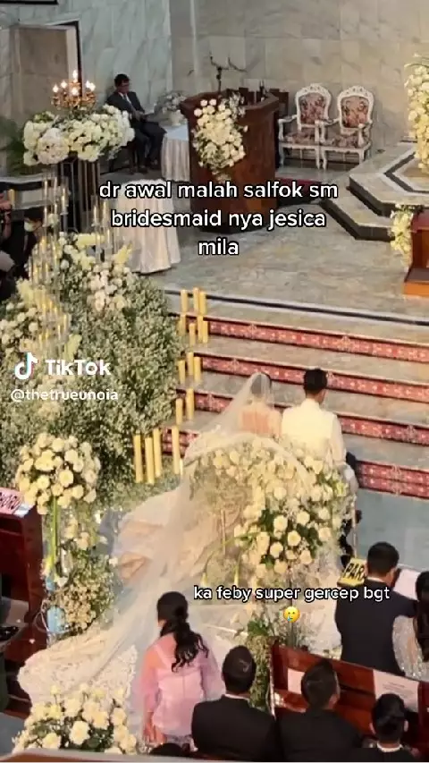 Febby Rastanty bridesmaid Jessica Mila © berbagai sumber Febby Rastanty bridesmaid Jessica Mila © berbagai sumber