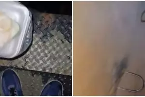 Momen driver ojek online antar orderan makanan lewat tangga buntu, ngeri abis bikin geleng kepala